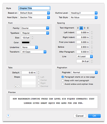 Style Sheet Editor Screenshot